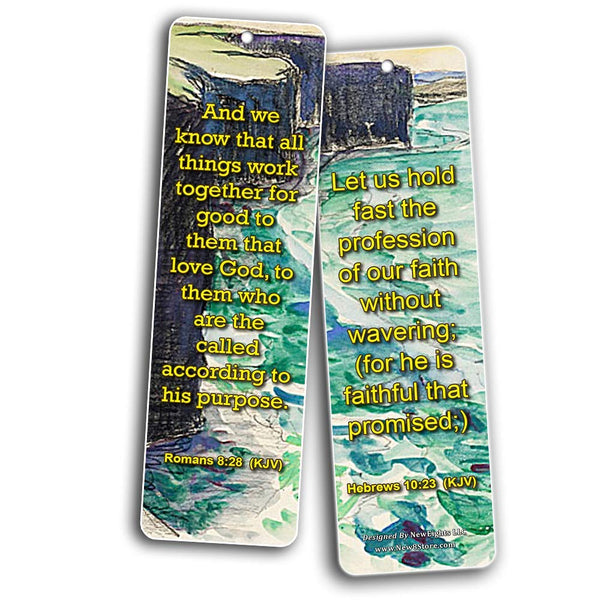 Scriptures Bookmarks to Encourage Men and Women (KJV)
