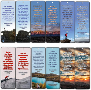 Bible Verses on Leadership Bookmarks (60-Pack) - Compilation of Motivational Leadership Bible Verses
