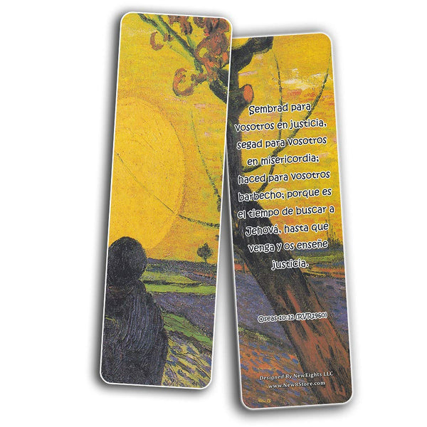 Spanish Wonderful Magnificent God Bible Verses Bookmarks