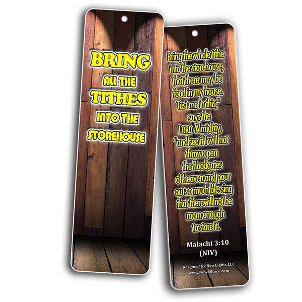 Bible Verses About Stewardship Bookmarks