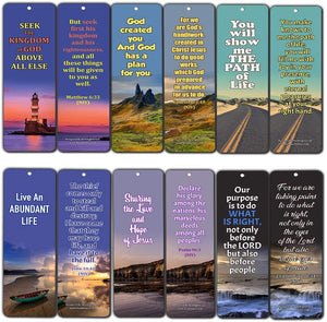 Bible Verses About Life Purpose (30 Pack) - Handy Bible Texts About Knowing Your Purpose