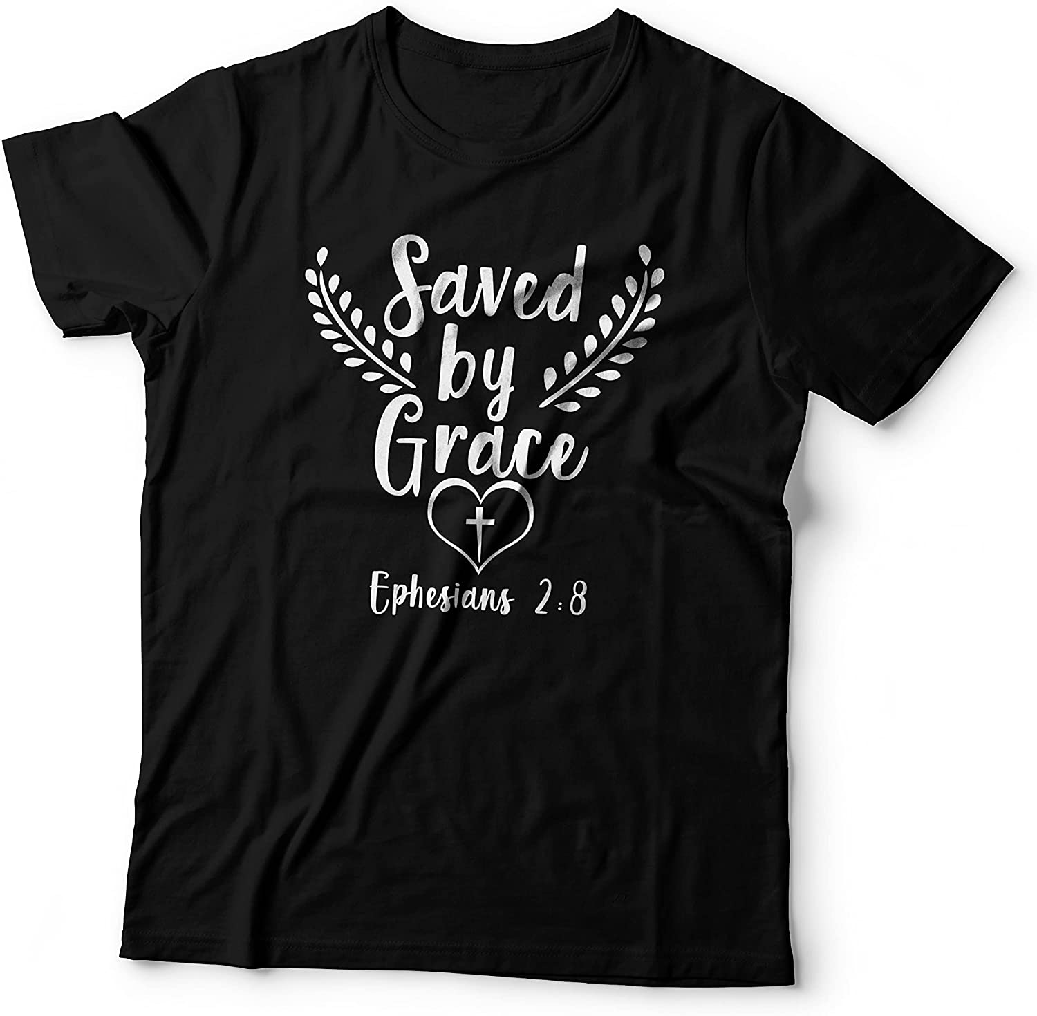 Saved by Grace - Ephesians 2-8 Black-Small