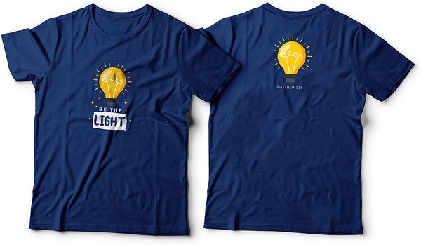 Be the light T-shirt Dark Blue-3XLarge
