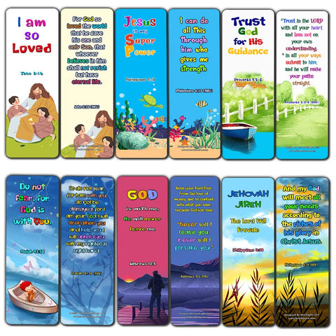 Christian Bookmarks for Kids - Life Changing