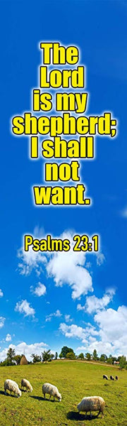 Christian Bookmarks - Psalm 23 KJV (30-Pack)