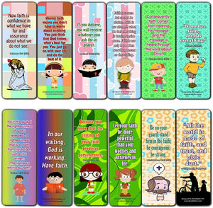 NewEights Famous Verses and Quotes on Faith (30-Pack) – Daily Motivational Card Set – Collection Set Book Page Clippers – Ideal for Church Events