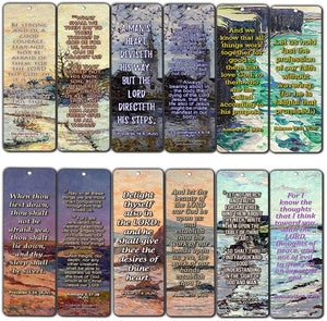 SCRIPTURES BOOKMARKS TO ENCOURAGE MEN AND WOMEN (KJV) (60-Pack) - Compilation of Motivational Bible Verses