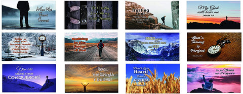 Devotional Bible Verse Postcards (60-Pack)