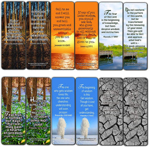 Wisdom Scriptures Cards Bookmarks (30-Pack)
