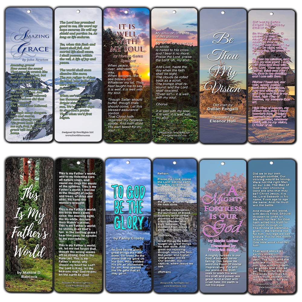 Hymn Bookmarks Series 1 - Amazing Grace