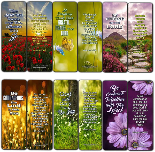 Bible Verses About Trusting God Bookmarks (30 Pack) - Handy Reminder About Develop Trust in God