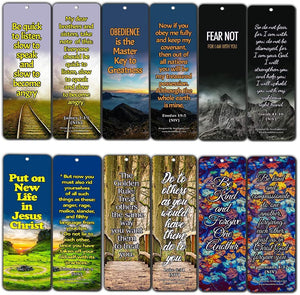Life Changing Wisdom from God Bible Bookmarks (60 Pack) - Perfect Giveaways for Sunday School and Ministries Designed to Inspire Women and Men