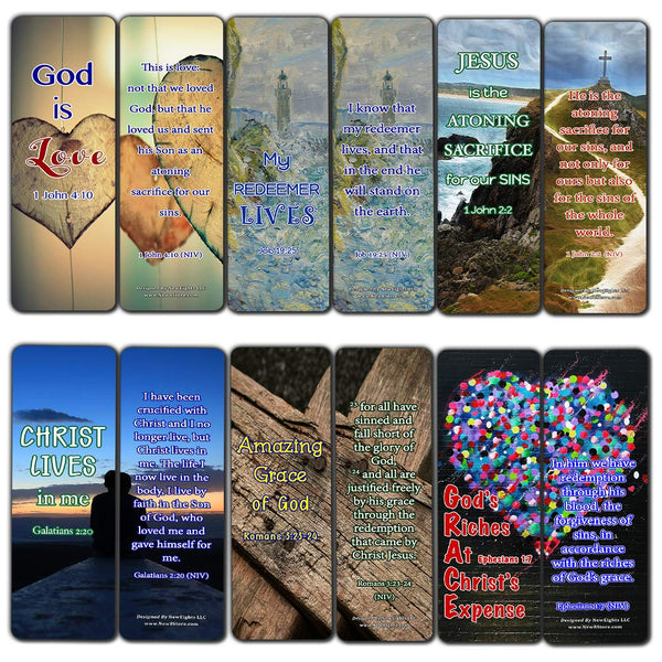 Love and Grace of God Scriptures Bookmarks