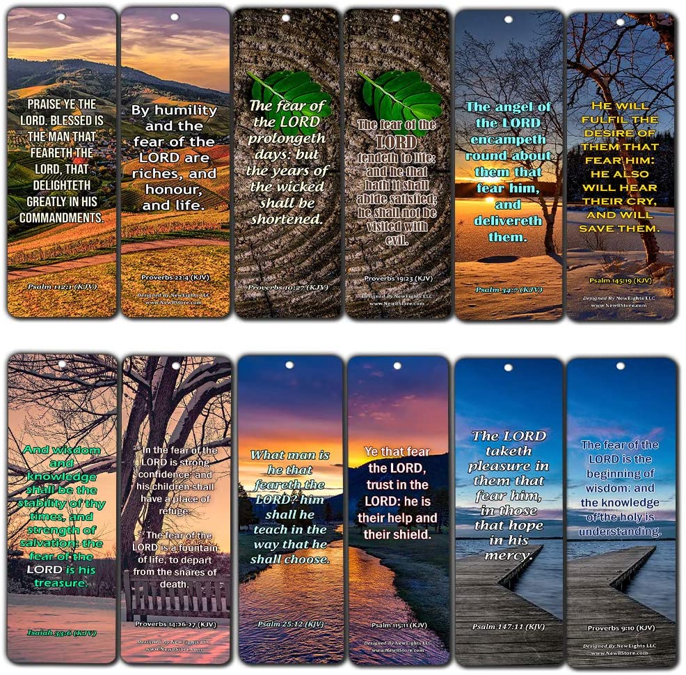 Scriptures Bookmarks - Friendship Bookmarks (KJV) (60-Pack) - Perfect Gift Idea for Friends and Loved Ones