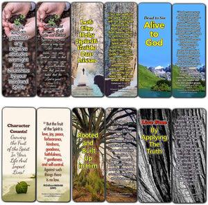 Powerful Bible Verses Bookmarks - Spiritual Growth (60-Pack) - Perfect Gift Idea for Friends and Loved Ones