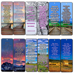 Life Bible Verses Bookmarks KJV