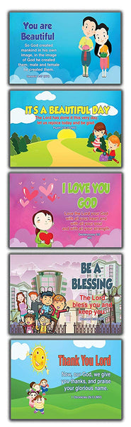 Inspirational Bible Verses Flash Cards NIV Version