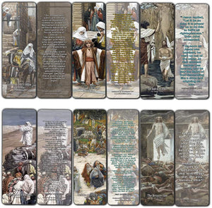 The Life of Christ Bookmarks (30 Pack) - Bible Verses That Jesus Spoke