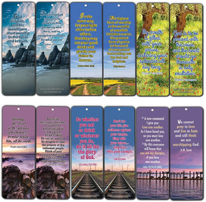 Worship Bible Verses Bookmarks (60-Pack)