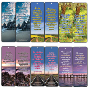 Inspirational Bible Verses Bookmarks (Worship)