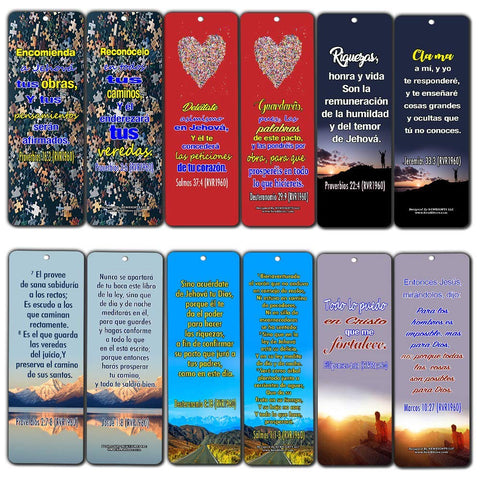 Spanish Success Bible Verses Bookmarks (RVR1960)