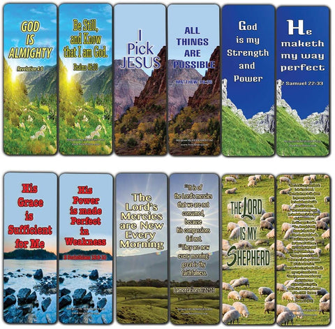 Scriptures Bookmarks - Friendship Bookmarks (KJV) (30-Pack) - Great Bible Text Compilation that is Handy and Easy To Bring Along With