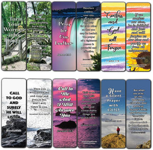 Favorite Prayer Bible Promises Bookmarks (60-Pack) - Perfect Gift Away for Sunday Schools