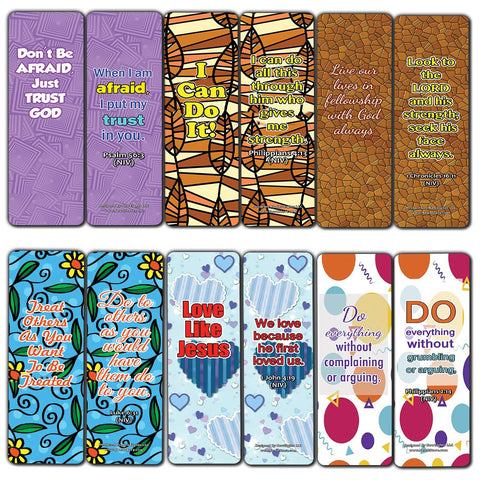Devotional Bible Verses for Kids Bookmarks