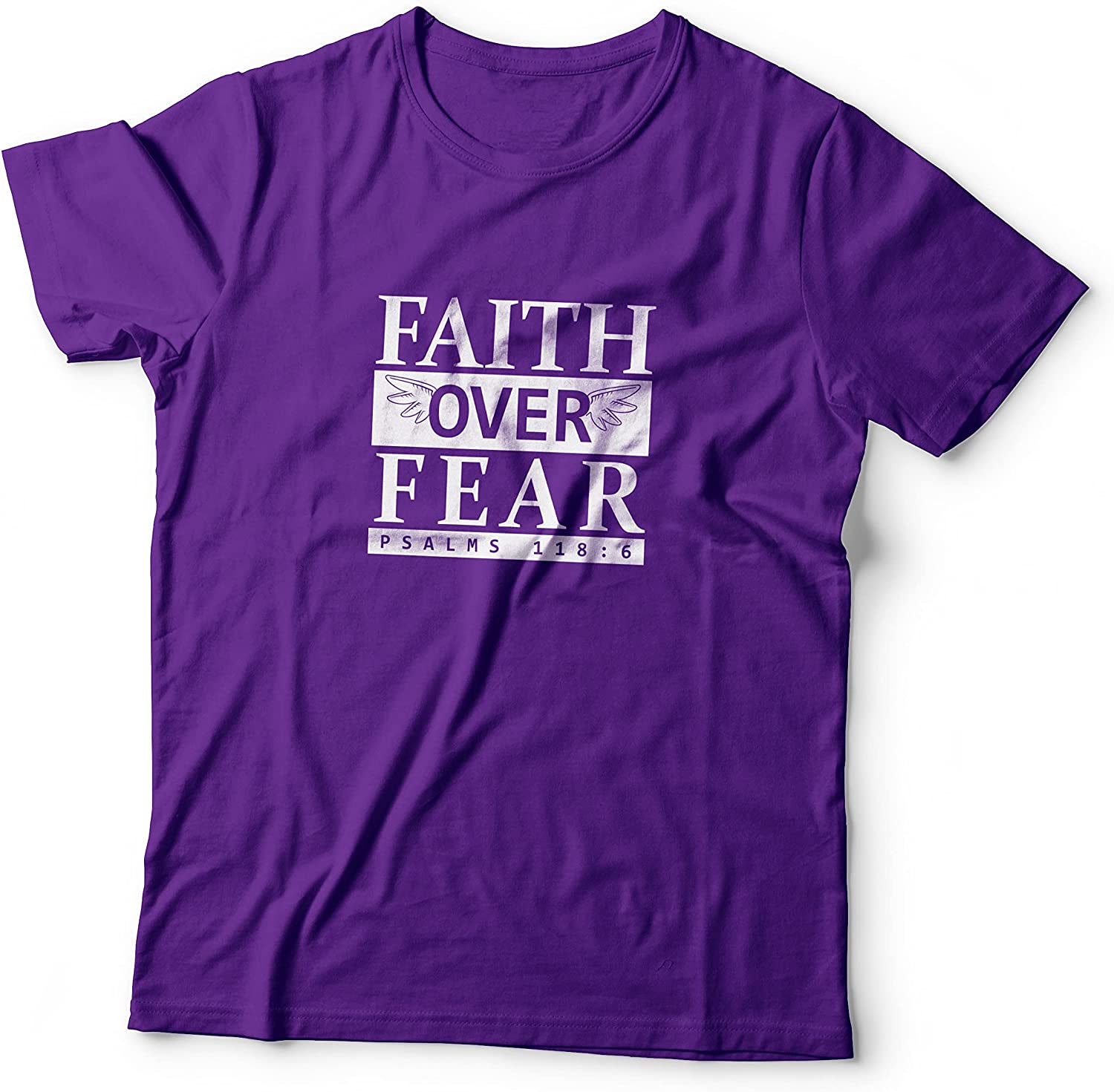 Faith over Fear - 118-16 Purple-4XLarge