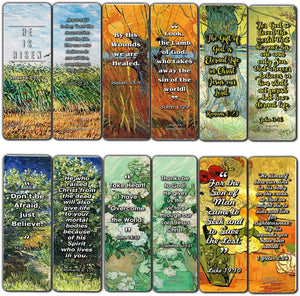 Christian Bookmarks Cards - Jesus has Risen (60 Pack) - John 3:16 Scriptures - God's Love Living Faith - Great Stocking Stuffers for Sunday School Bible Study Men Women Ministry Baptism Encouragement