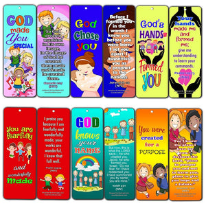 Children of God Bible Verses Bookmarks Cards