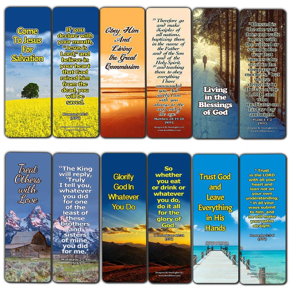 Top Bible Verses on Godâ€™s Will Bookmarks