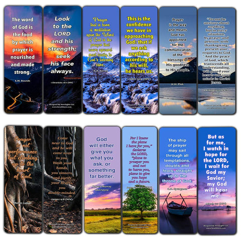 Prayer Quotes Bookmarks