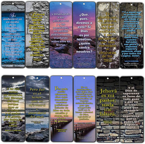 Spanish 12 Powerful Scriptures for Your War Room - RVR1960 (30-Pack)