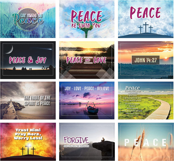 Peace Unto You Greeting Postcards (60-Pack)