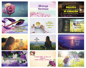 Spanish Christian Women Postcards Variety Pack NEPC1035 + NEPC1036 60-Pack) Roll over image to zoom in Spanish Christian Women Postcards Variety Pack NEPC1035 + NEPC1036