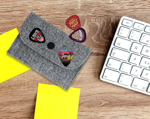 Bible Verse Guitar Picks - Love Like Jesus (12-Pack)