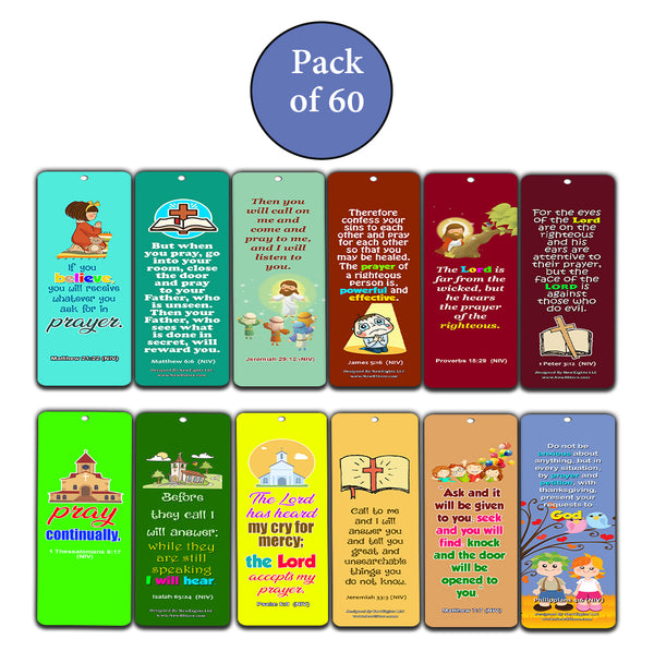 Easy Bible Scriptures for Kids - Prayer