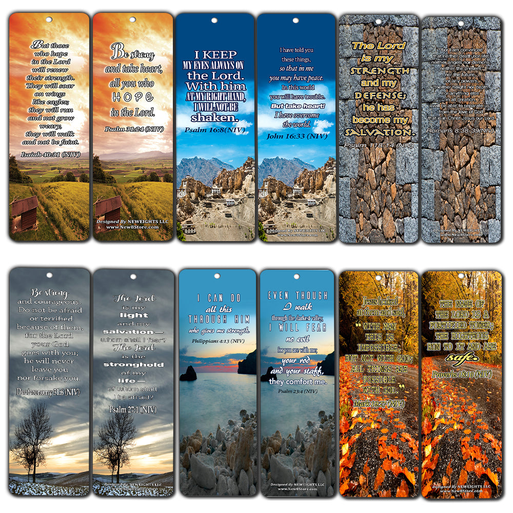 Bible Verses Bookmarks (60-Pack) (Encouragement Bible Verses)
