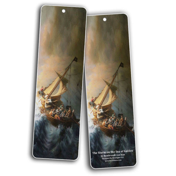 Famous Christianity Clasisic Art Paintings Bookmarks (60-Pack)