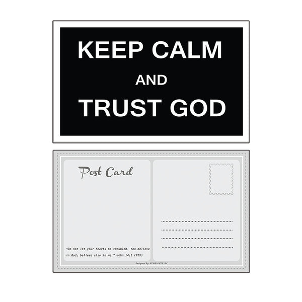 Christian Inspirational Bible Verses Postcards Cards (30-Pack) - How Great is Our God Theme - Prayer Cards - War Room Decor