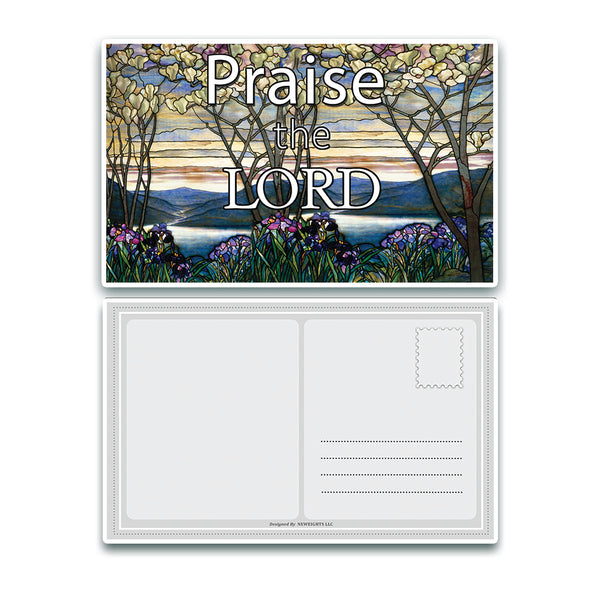 Christian Bible Verse Postcards - In Christ Alone (60-Pack) - Variety Encouraging Postcards