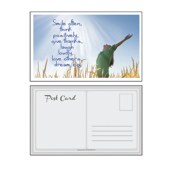 NewEights Inspirational Quotes Postcards Cards (12-Pack) Bulk Collection & Gift wih Inspirational, Motivational,Encouragement Messages