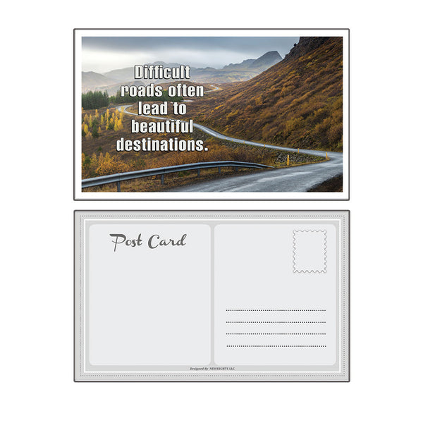NewEights Inspirational Quotes Postcards Cards (12-Pack) Bulk Collection & Gift wih Inspirational, Motivational,Encouragement Messages