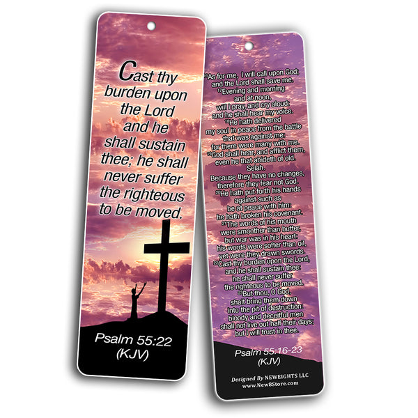 Bookmarks with Popular Inspirational Bible Verses - Handy Collection of Bible Verses For Women