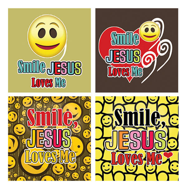 Jesus Loves You Stickers (20-sheets)