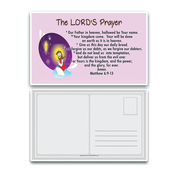 NewEights Christian Postcards Cards for Kids (60 Pack) - With encouraging bible messages - Great stocking stuffers for postcard collectors, Postcrossing, scrapbooking, gifts, invitations