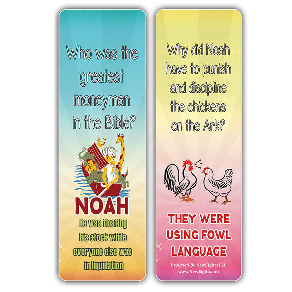 NewEights Christian Funny Jokes Bookmarks Series 3 (30-Pack) – Bulk Gifts Bookmarkers