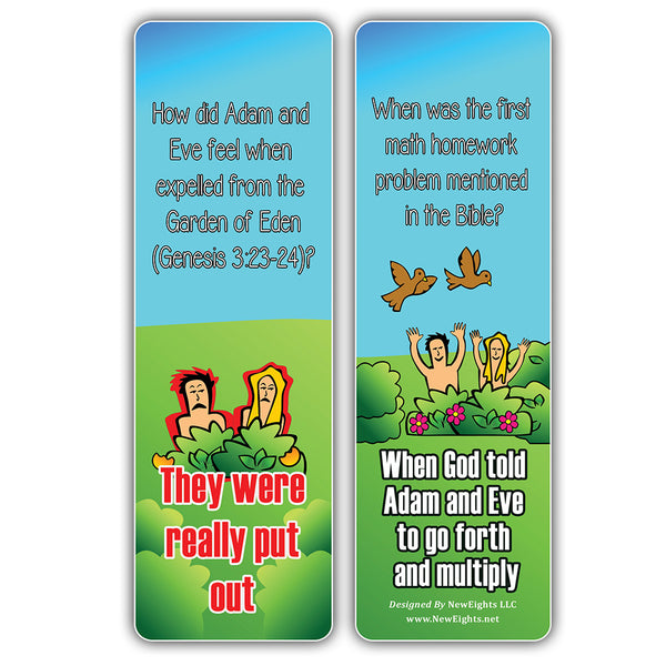 NewEights Christian Funny Jokes Bookmarks Series 3 (60-Pack) – Awesome Gags Bookmarks for Boys, Girls