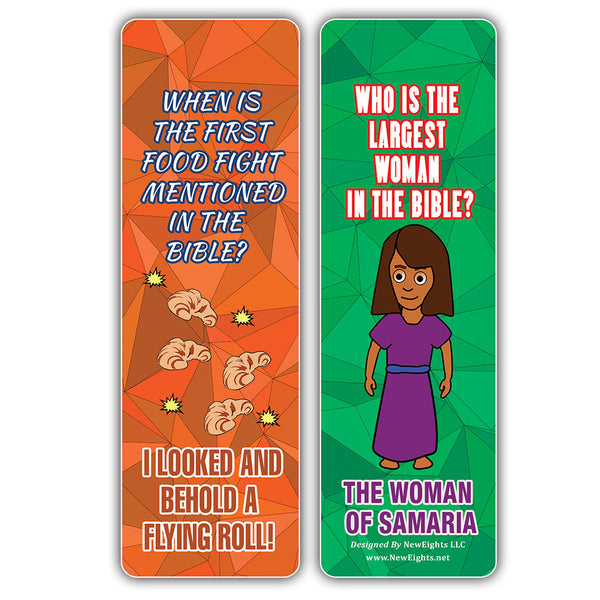 NewEights Christian Jokes Bookmarks for Kids Series 6 (30-Pack) – Daily Motivational Card Set